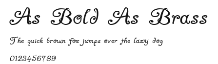 As Bold As Brass Preview
