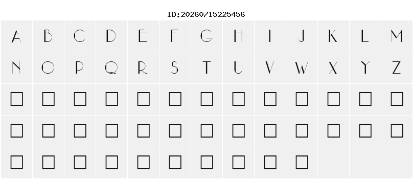 Character Map