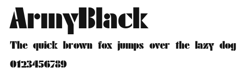 ArmyBlack Preview