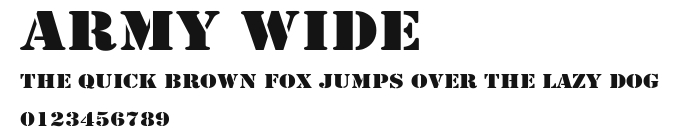 Army Wide Preview