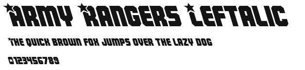 Army Rangers Leftalic Preview