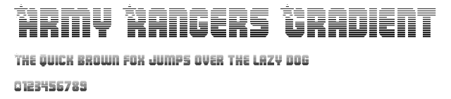 Army Rangers Gradient Preview