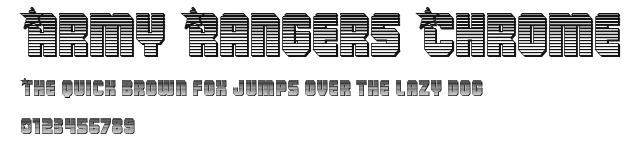 Army Rangers Chrome Preview