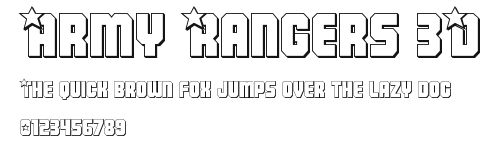 Army Rangers 3D Preview