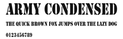 Army Condensed Preview