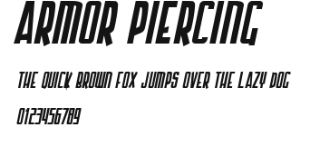 Armor Piercing Preview