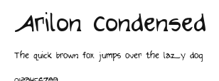 Arilon Condensed Preview
