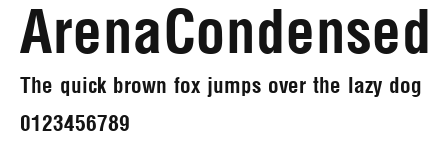 ArenaCondensed Preview