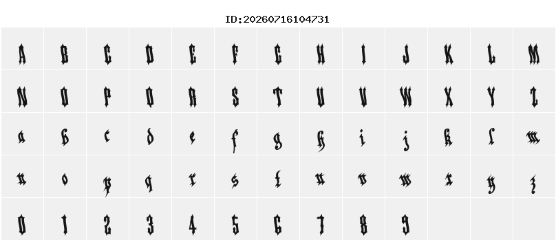 Character Map
