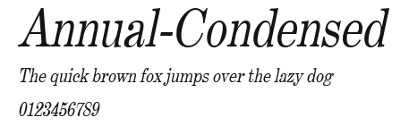Annual-Condensed Preview
