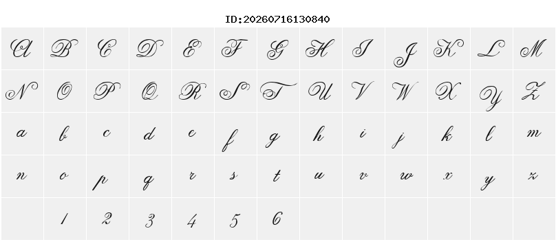 Character Map