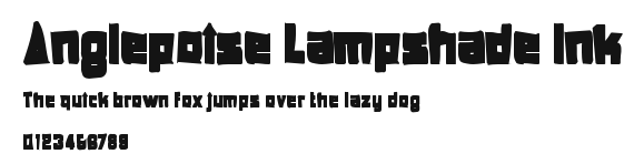 Anglepoise Lampshade Ink.ttf