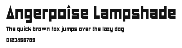 Angerpoise Lampshade.ttf