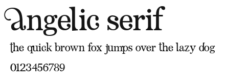 Angelic Serif.otf