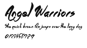 Angel Warriors.otf