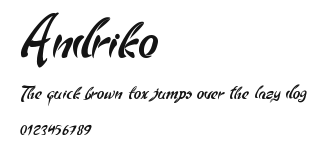 Andriko.ttf