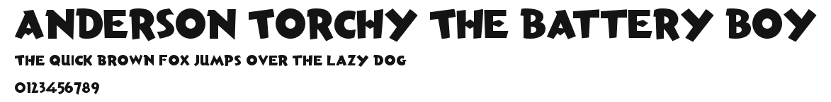 Anderson Torchy The Battery Boy.ttf