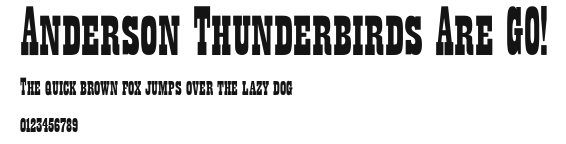 Anderson Thunderbirds Are GO!.ttf