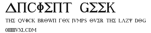 Ancient Geek.ttf