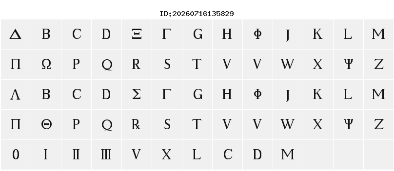 Character Map