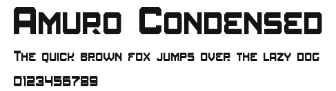 Amuro Condensed.otf