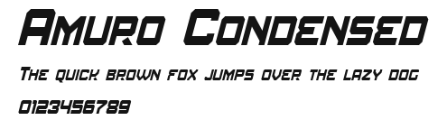 Amuro Condensed.otf