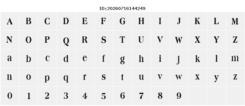 Character Map