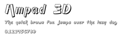 Ampad 3D.otf