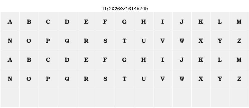 Character Map