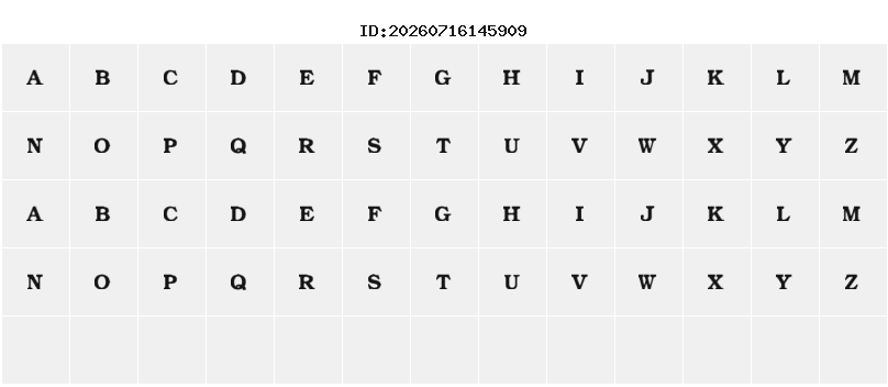 Character Map