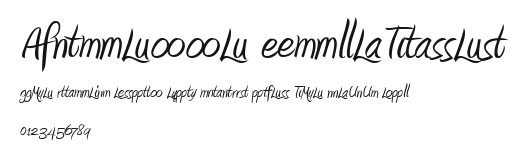 Amienne Ligatures.ttf