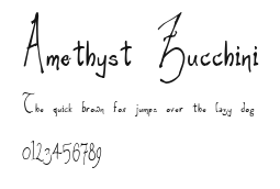 Amethyst Zucchini.ttf
