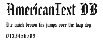 AmericanText DB.ttf