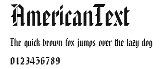 AmericanText.ttf