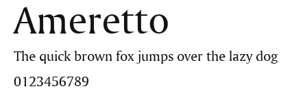 Ameretto.ttf