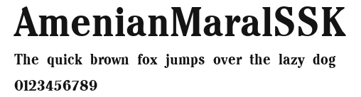 AmenianMaralSSK.ttf