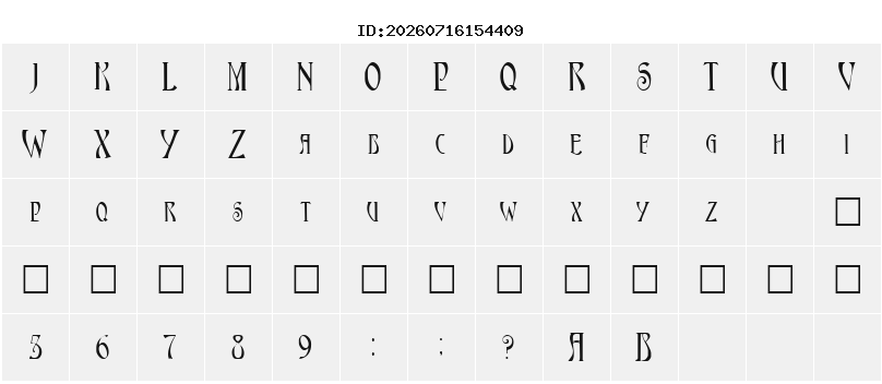 Character Map