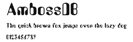 AmbossDB.ttf