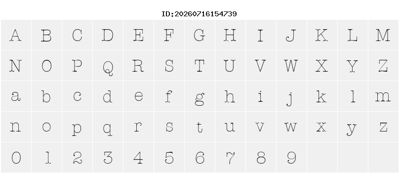 Character Map