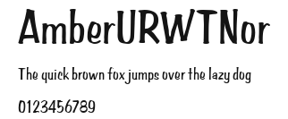AmberURWTNor.ttf