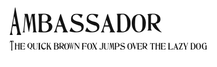 Ambassador.ttf