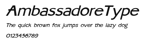 AmbassadoreType.ttf