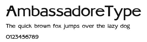 AmbassadoreType.ttf