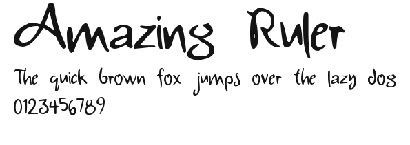 Amazing Ruler.ttf