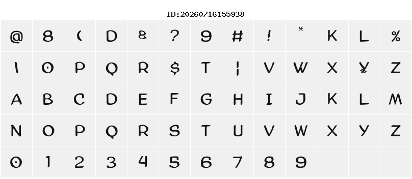Character Map