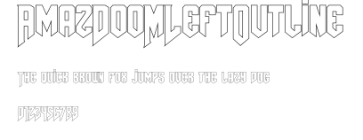 AmazDooMLeftOutline.ttf