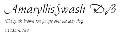 AmaryllisSwash DB.ttf