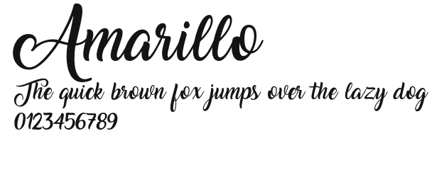 Amarillo.otf