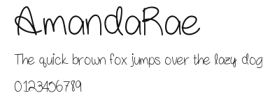 AmandaRae.ttf