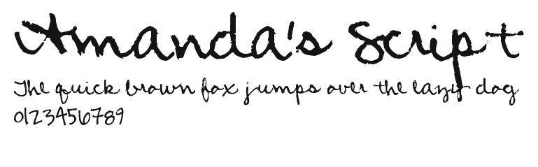 Amanda's Script.ttf